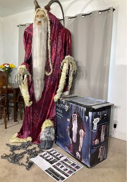 Life Size KRAMPUS “CREEPMAS” Halloween & Christmas Animatronic