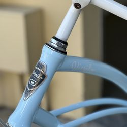 Luxury Bicycle Brand with European Roots women's cruiser bike almost new Vivelo La Donna - ultra feminine