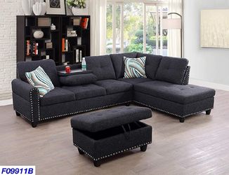 Sectional and Ottoman
