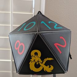 Dungeons and Dragons D20 Backpack