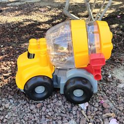 MEGA BLOKS Cat Fisher Price Toddler Cement Mixer Truck Age 1+ Years
