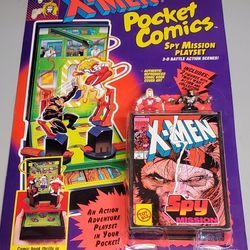 Toy Biz Wolverine and X-Men Pocket Comics Action Figures