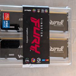 Kingston FURY Beast 64GB (2 x 32GB) 288-Pin PC RAM DDR5 6000 (PC5 48000) Desktop Memory