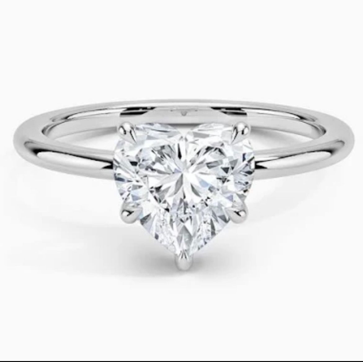 1.27 Carat Diamond Solitaire Ring Lab Grown - MSRP: $3200