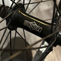 Sunday 20’ front wheel