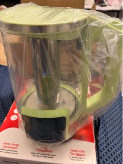 Gourmia Electric Glass Kettle – 1.7L Green