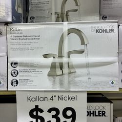 Kohler Kallan 4" Centerset Bathroom Faucet