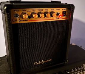 California Mini Amp CG-15 Guitar Keyboard Vocal Combo Amp Amplifier