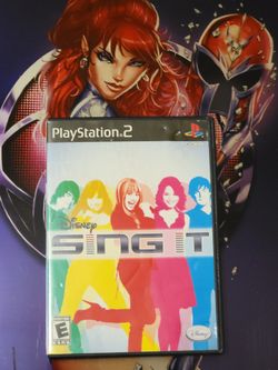 Disney Sing It (Sony PlayStation 2, 2008) 🚢🐊🚢
