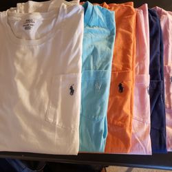 New Polo Ralph Lauren Mens T Shirts With Pocket
