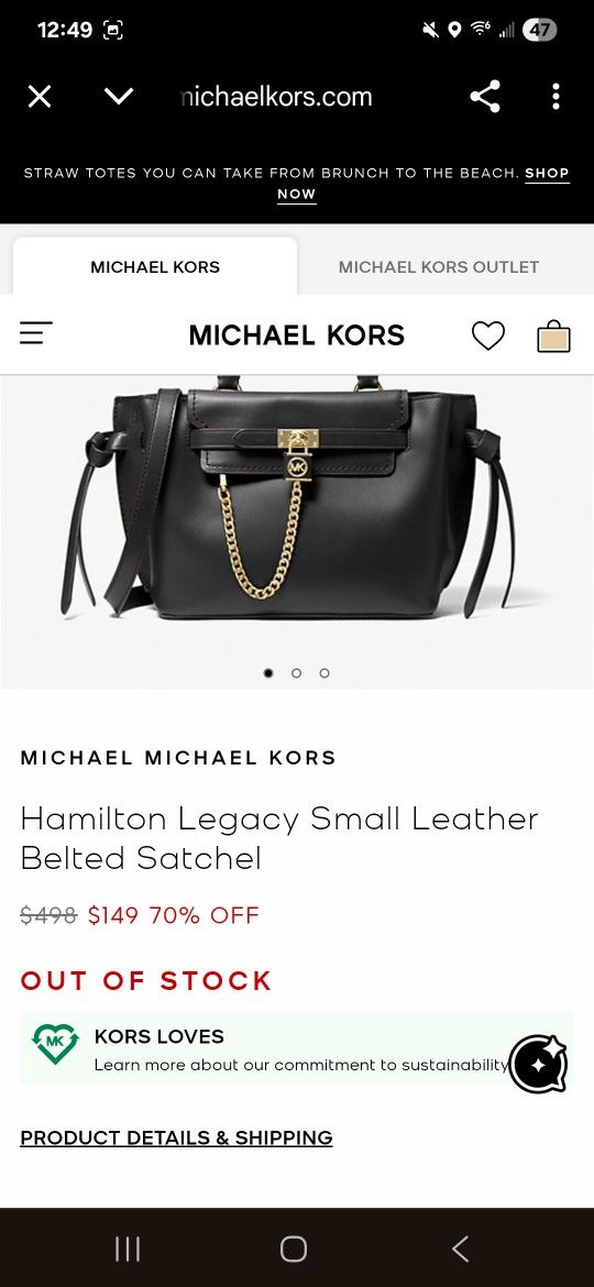 Michael Kors Legacy Purse