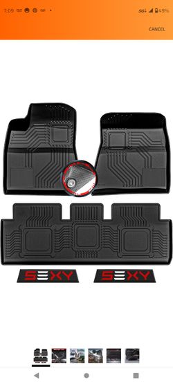 New Weatherproof Tesla Model 3 Floor Mats