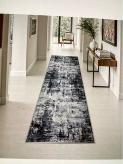 Collection Abstract Runner Rug 12x2.7