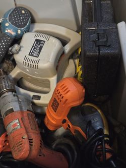 Large Tool Lot-All Working!  Come Take All! 