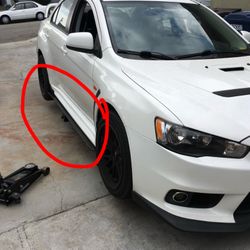 Carbon fiber side splitters