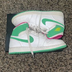 Air Jordan 1 Retro High GG Easter White Gamma Green Pink