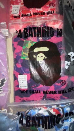 A bathing ape zipup