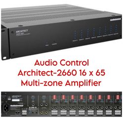 Audio Control Architect-2660 16 x 65 Multi-zone Amplifier