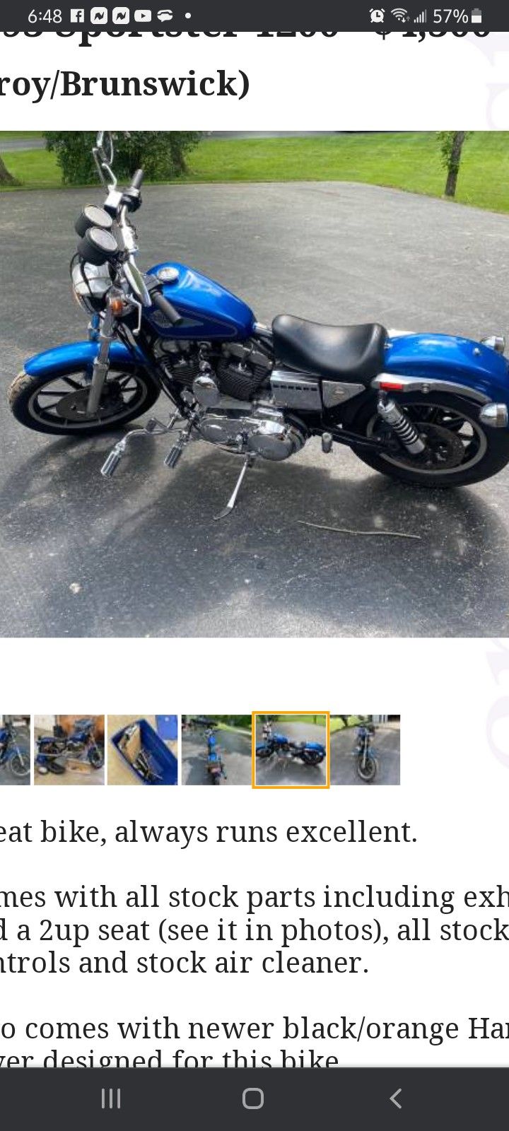 HARLEY SPORTSTER PARTS. HIGHWAY BARS SEAT SHOCKS. FORWARD CONTROLLS AIR CLEANER