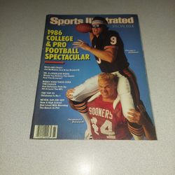 SPORTS ILLUSTRATED SEPTEMBER 3, 1986 VOLUME 65 NO. 10 MAGAZINE 