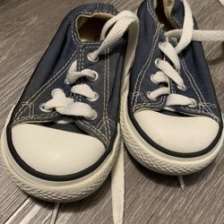 Toddler Blue Converse Size 6c 