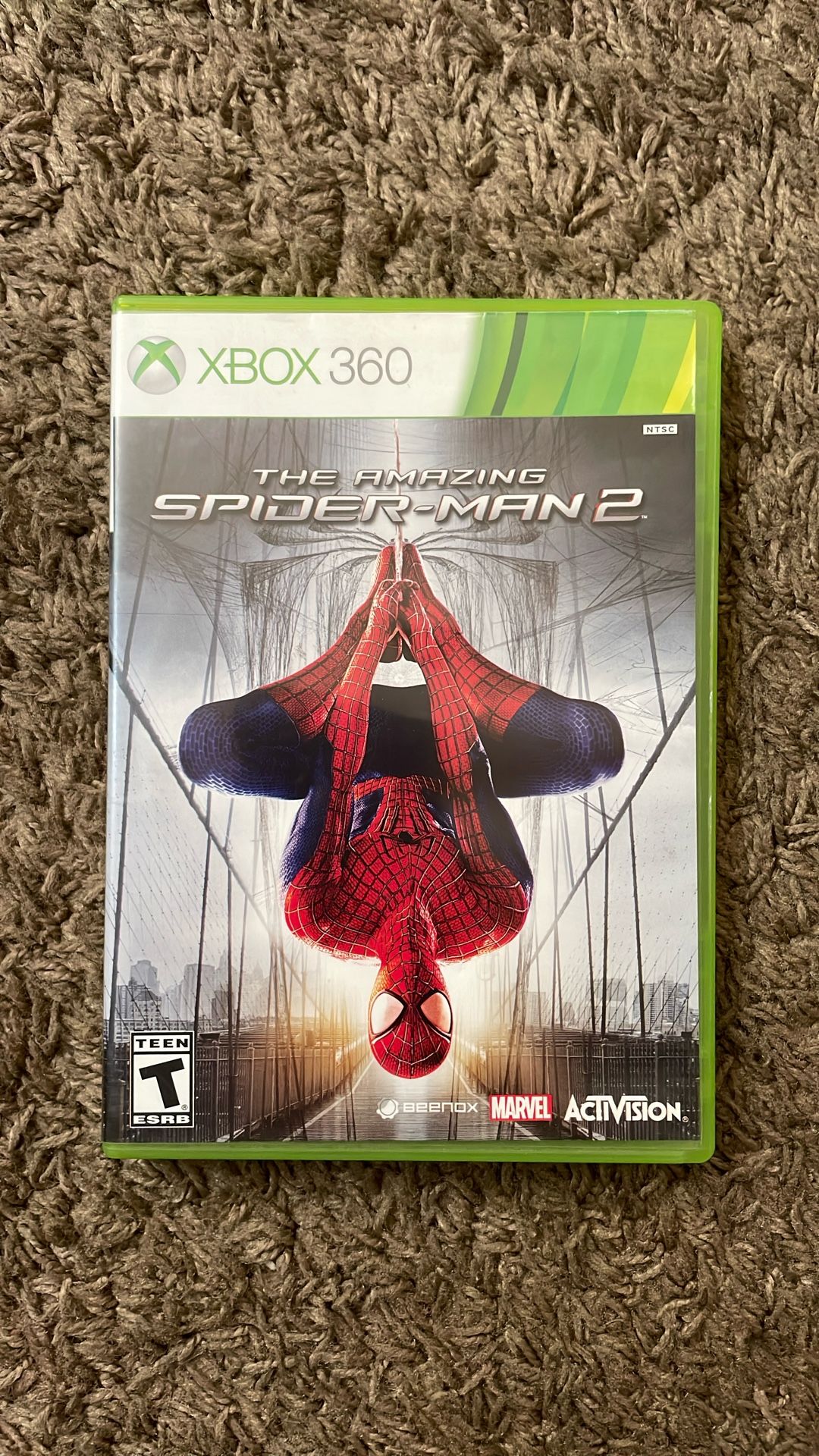 The Amazing Spiderman 2 Xbox 360 Game Disc