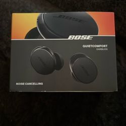 Bose Noise Cancellation earbuds