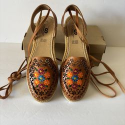 New Women’s Mexican Huaraches Sandals Boho Hippie