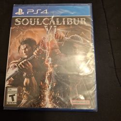 Sealed Soul Calibur 6, PS4