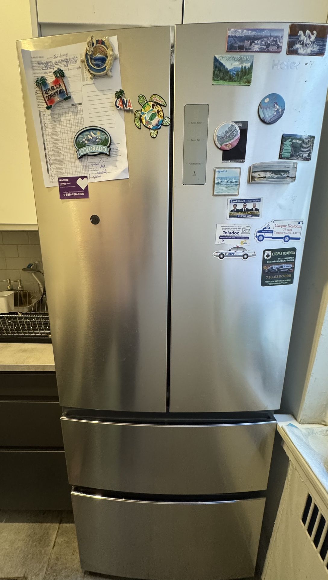 Haier Refrigerator 30”x30”x71”