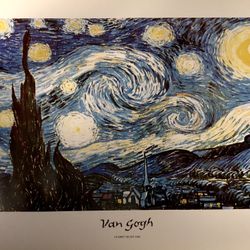 Starry Night by Van Gogh Art Print