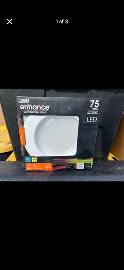 Feit Electric Enhance Soft White 5-6 in. W LED Dimmable Recessed Downlight