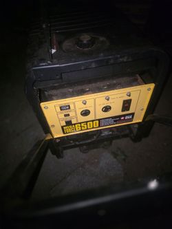 Generac Mega Force 6500 Portable Generator ā 120/240V