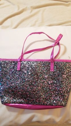 Glittery purse