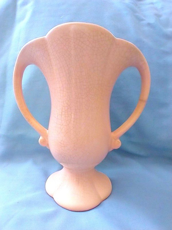 

Vase , Redwing #1054, 8 inch high x 7 “ wide- 
