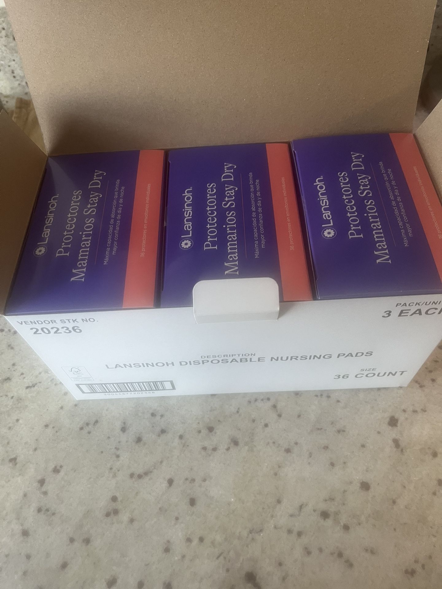 Lansinoh Disposable Absorbent Pads β 108 Count (New, Sealed)