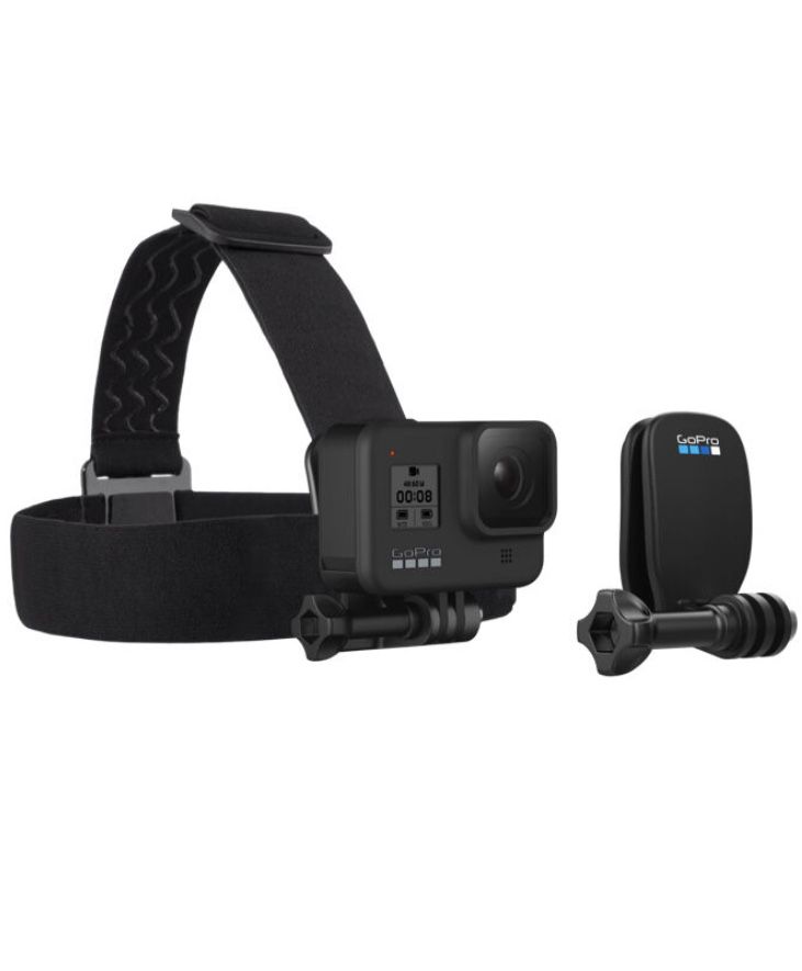 Hear strap + quickclip GoPro accessories