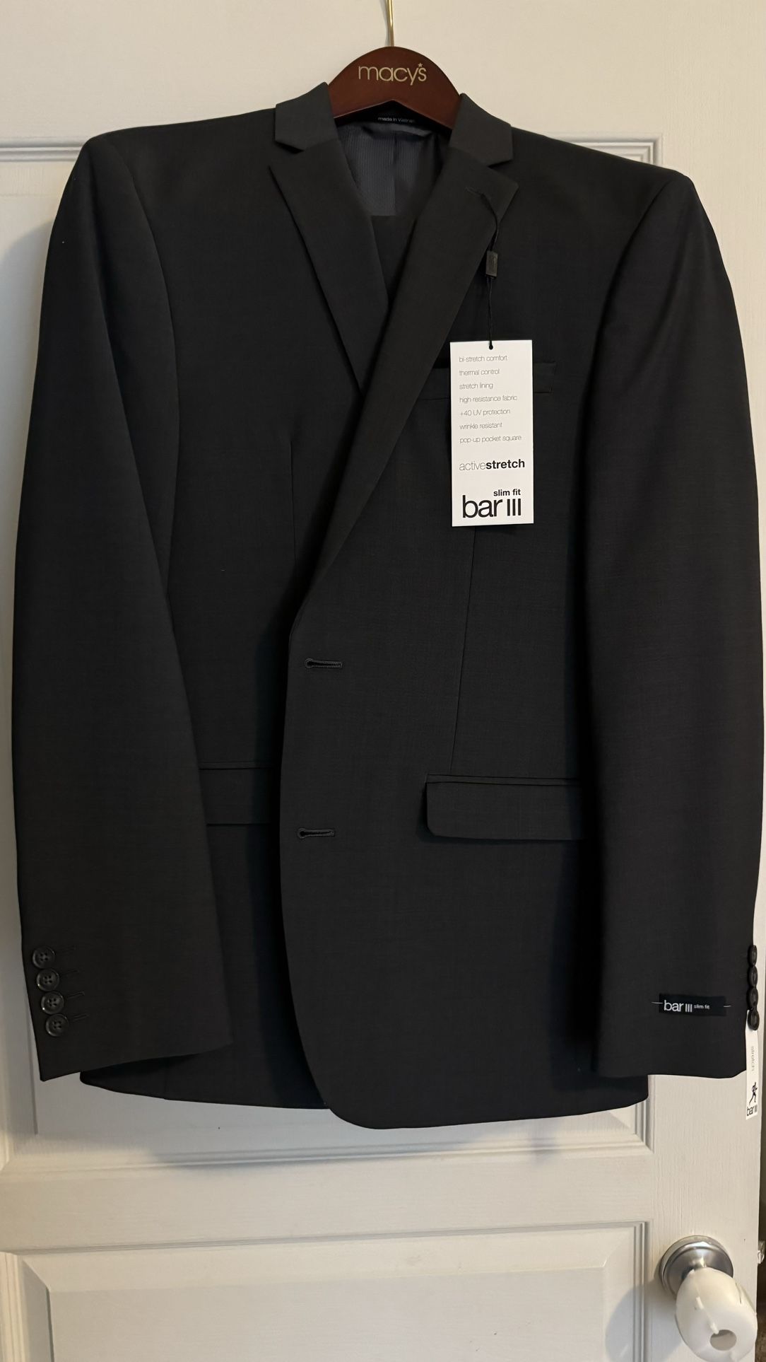 BarIII Suite & Pants - New