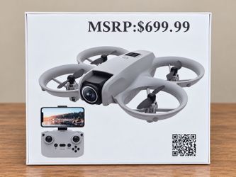 HiDRONE HD Camera Drone w/ Remote & Phone Holder – Brand New Sealed