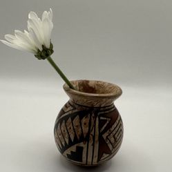 Mata Ortiz Handcrafted Olla Pottery 2” 