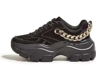 LUCKY STEP Women Chunky Platform Shoes