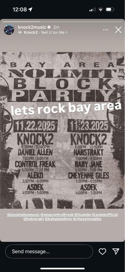 Selling Saturday Knock2