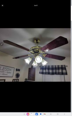 Gold ceiling fans