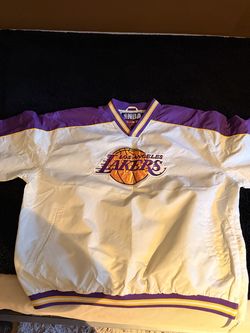 Vintage lakers windbreaker sweater