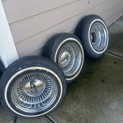 14 Inch Chrome Wire Wheels