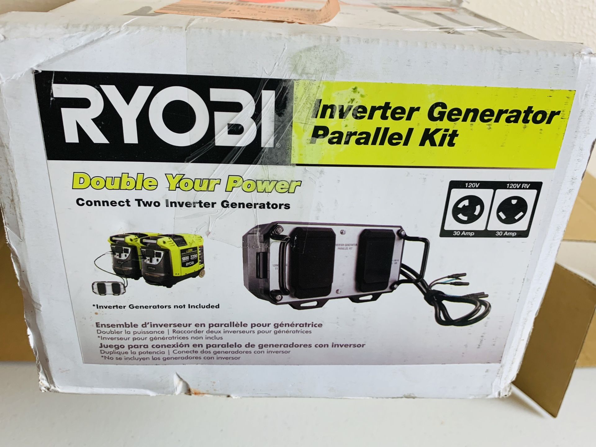 New Ryobi Inverter Generator Parallel Kit