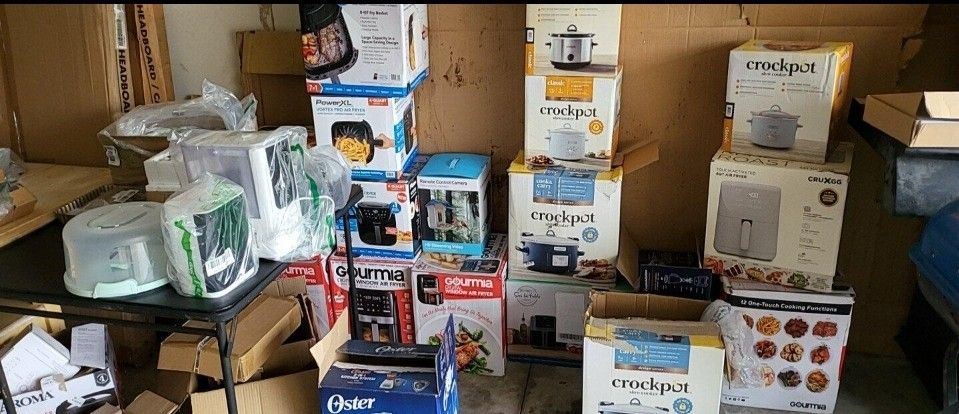 Crock-Pot, POWER XL, GOURMIA, MR. COFFEE ....ETC.....