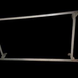Gray Stainless steel Gray Bed frame