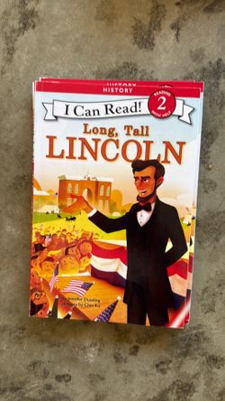 I can read-Lincoln set of 4