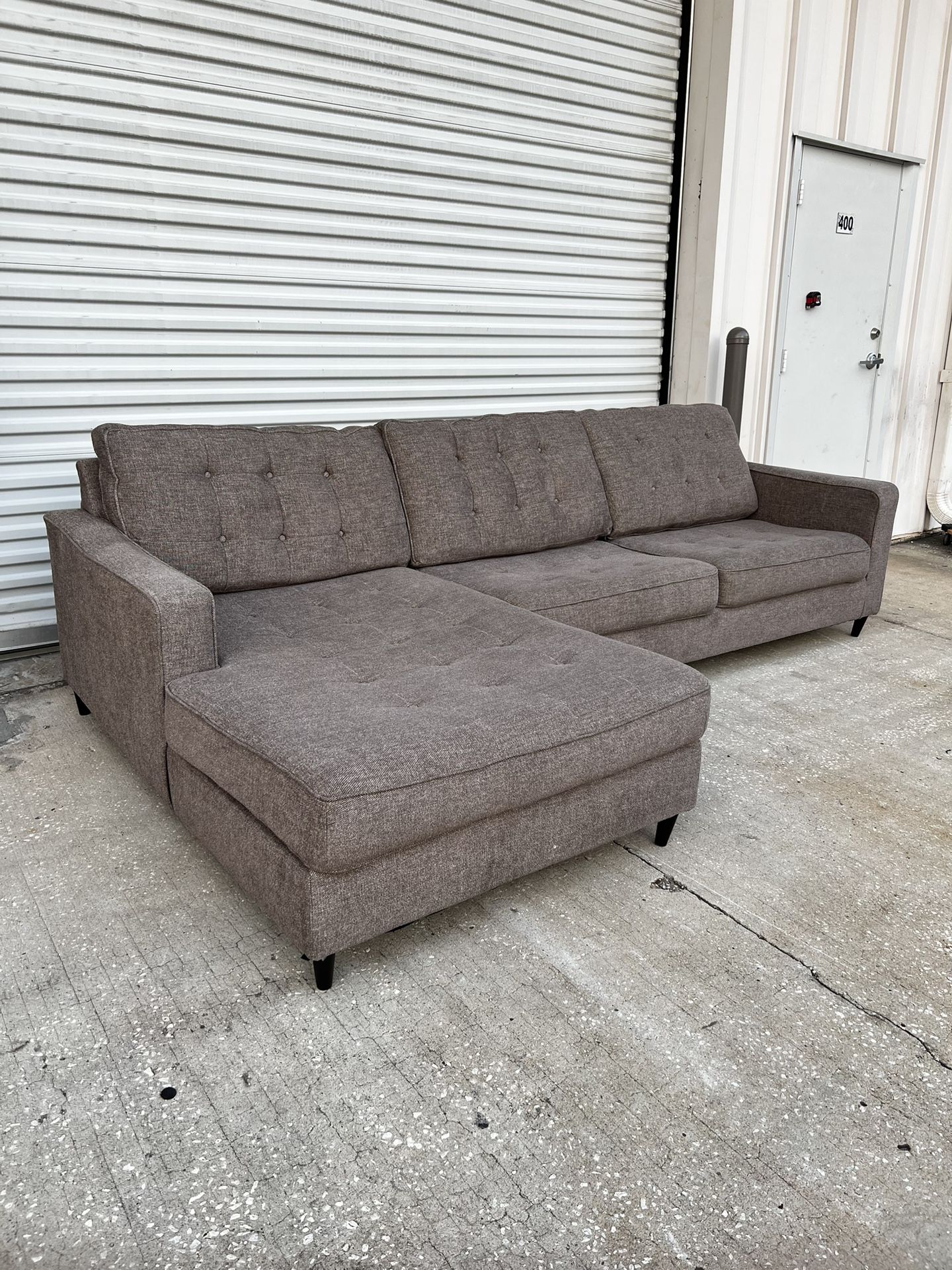 Gray Modern Sectional Couch